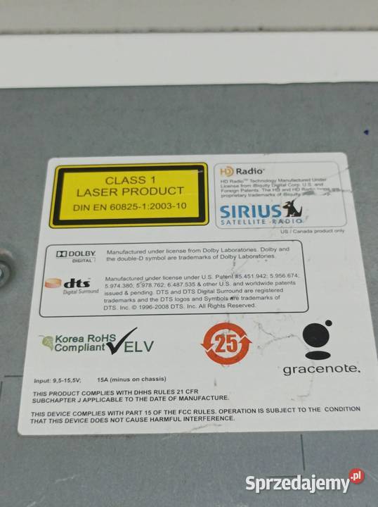 RADIO LIFT FL 927807401 Bmw X6 I 20092014 E71 Rok produkcji 2013 świętokrzyskie