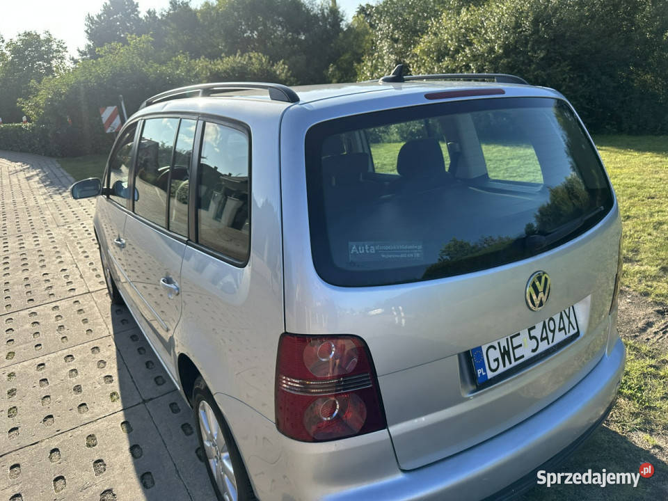 Volkswagen Touran 19 TDI CLIMAtic przeglądzie pomorskie Wejherowo