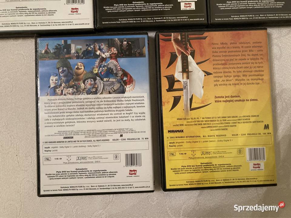 Płyty DVD Kolekcja 5 Zestaw Filmy i Bajki Czerwionka-Leszczyny