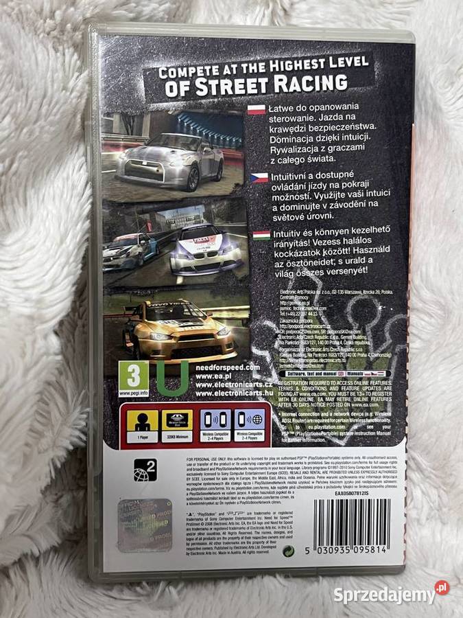 Need for Speed ProStreet na PSP Zabrze