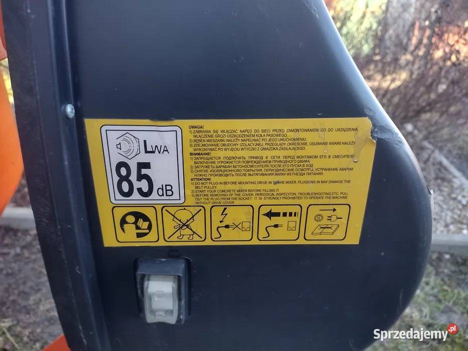 Betoniarka Altrad BWE165 230v nowa Mogilno sprzedam