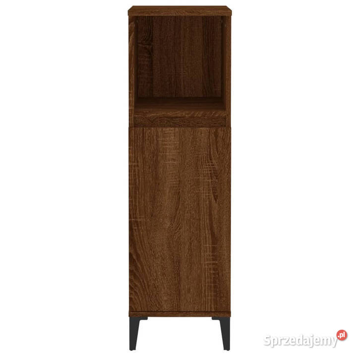 Szafka łazienkowa brązowy dąb 30x30x100 WM819819 Warszawa