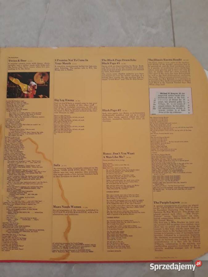 FRANK ZAPPA Live in York 19762 LP kolekcja płyta winylowa Rzeszów