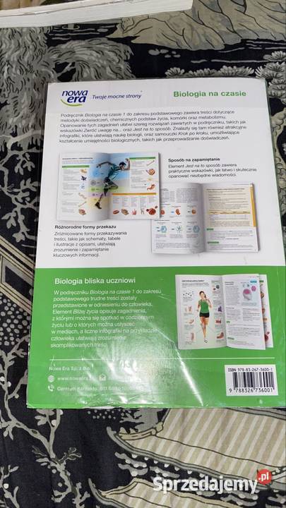 Biologia na czasie 1 Technikum Liceum tradycyjny podręcznik Tychy