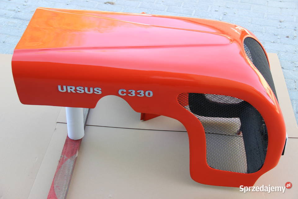 Maska z pulpitem do ciągnika C330 kolor RAL 3020 Rogóźno