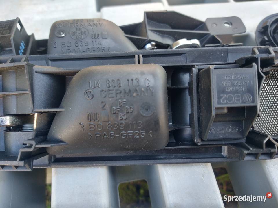 Klamka Klamki wewnątrzne Passat B5 Golf 4 osobowe Motoryzacja Radziszów