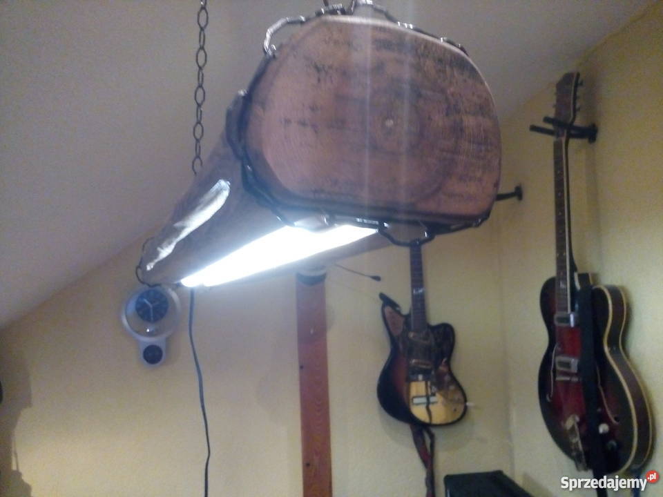 Eko lampa z drewna Brzeg