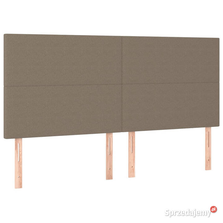 Zagłówek do łóżka z LED taupe 200x5x118128 mazowieckie Warszawa