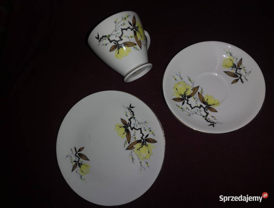 Filiżanka z talerzykiem deserowym Windsor Made Gdańsk