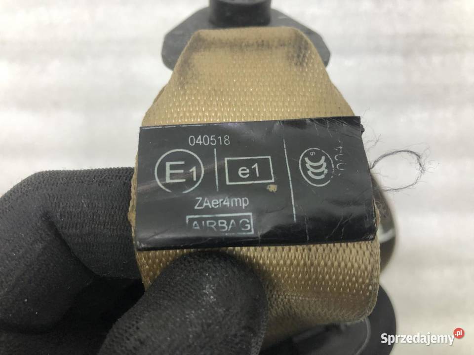 PAS BEZPIECZEŃSTWA PRAWY PRZÓD 601629600 BMW E60 Pasy bezpieczeństwa