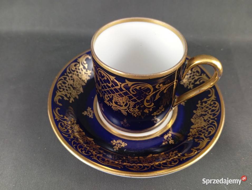 Kolekcjonerska mokka Reichenbach Porcelana i szkło lubuskie Zielona Góra