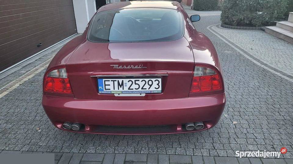 Maserati Coupe 4200 Cambiocorsa 390 2002r Niski Motoryzacja Tomaszów Mazowiecki sprzedam