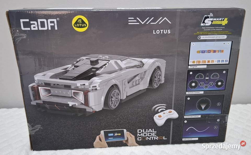 Klocki Cada Lotus Evija auto RC C51071W Zabawka śląskie Czeladź