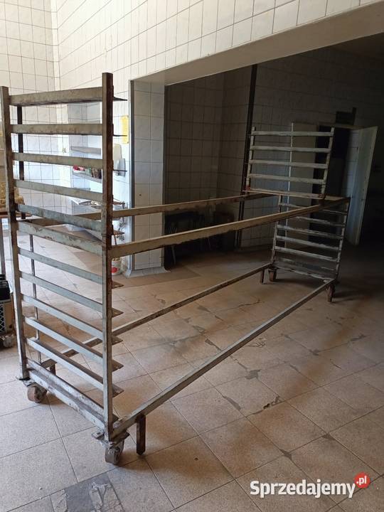 Duży wózek do aparatów załadowczych do pieca Pajęczno