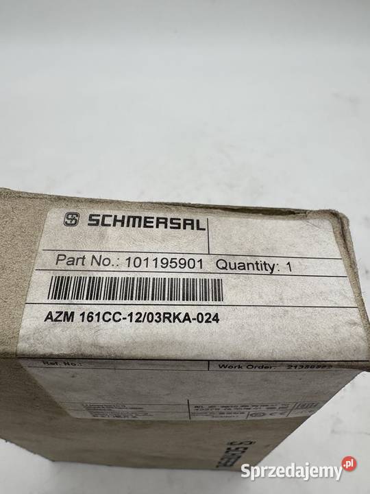 Schmersal AZM 161CC1203RKA024 Safety switch mazowieckie Warszawa