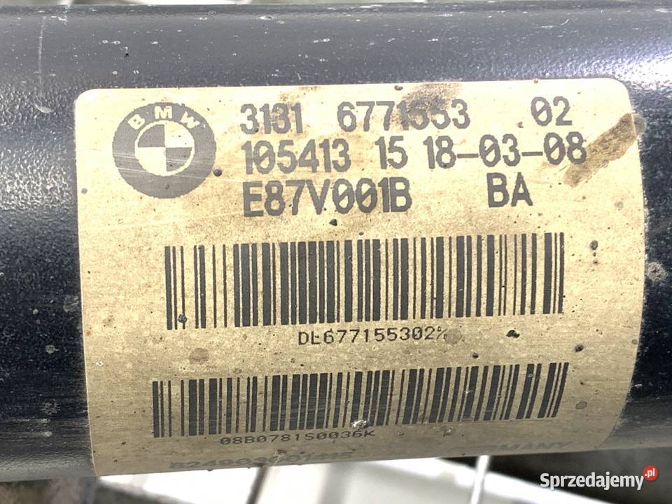 AMORTYZATOR LEWY PRZÓD BMW E87 20 6771553 sprzedam