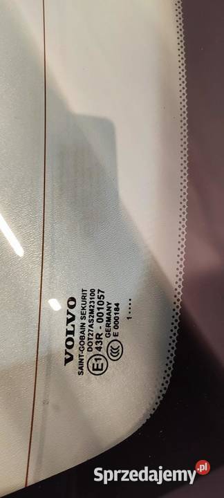 VOLVO S80 SZYBA TYŁ osobowe