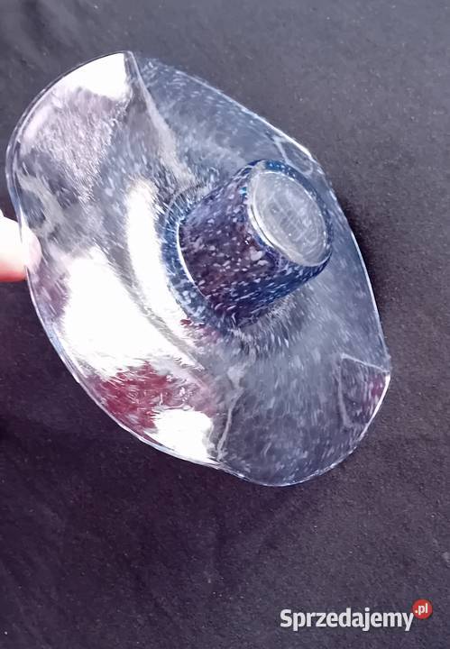 Świecznik z kołnierzem Lorenzo Art Glass Koźminek