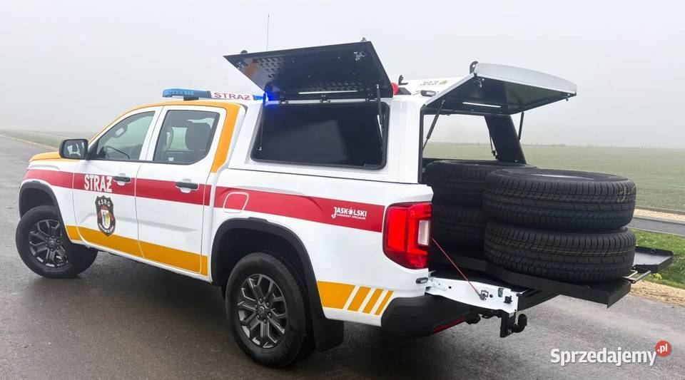 Volkswagen Amarok STRAŻ Specjalny POŻARNICZY nieuszkodzony Ciechanów