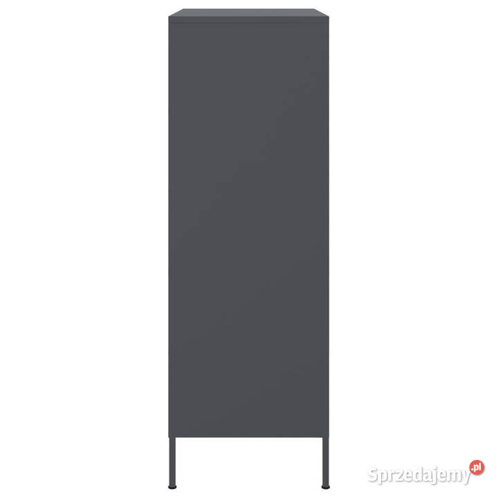 Szafka antracytowa 68x39x113 stal WM842966 Warszawa
