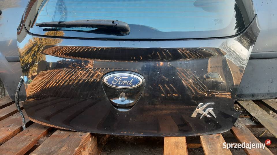 klapa bagażnika Ford KA mk2 czarna kompletna osobowe dolnośląskie Dębno