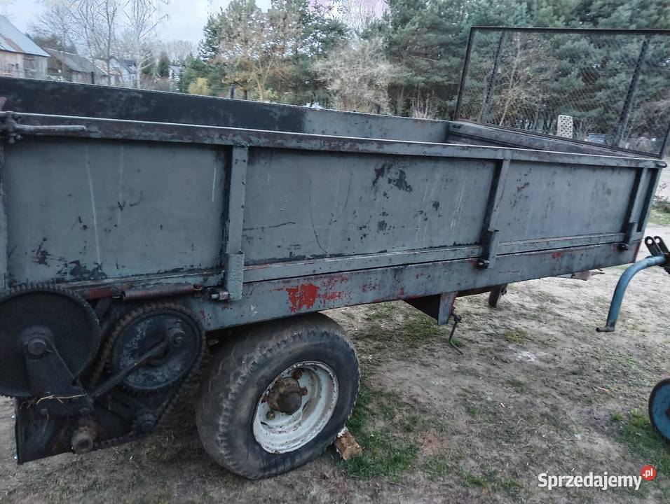 Rozrzutnik obornika jednoosiowy Górka