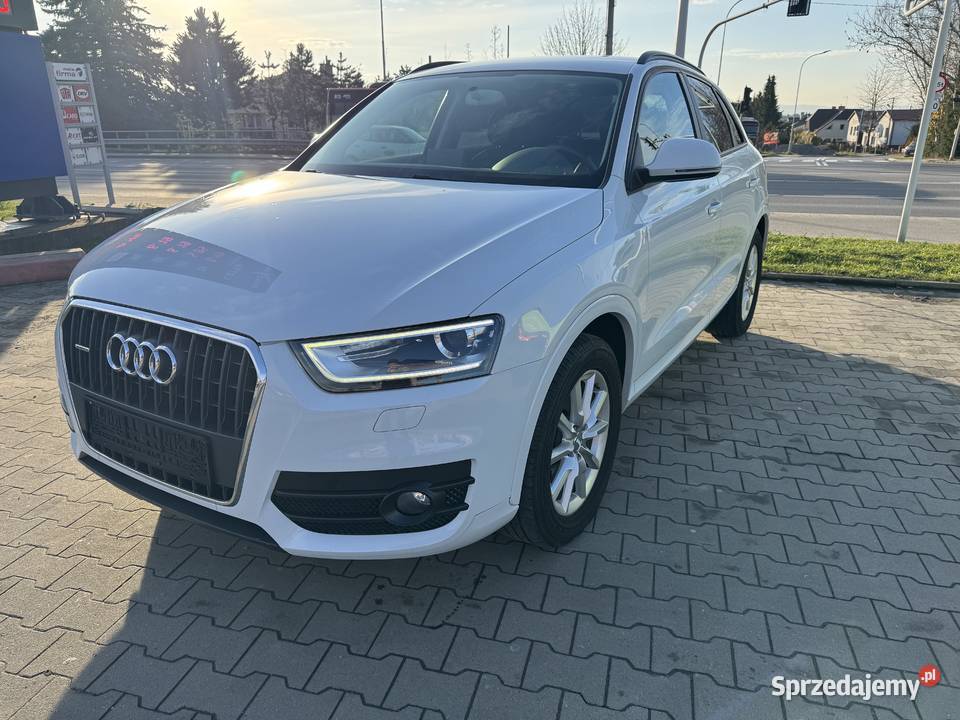 Audi Q3 20 TFSI QUATTRO Perfekcyjny Stan elektrochrom. lusterka boczne podkarpackie Rzeszów sprzedam