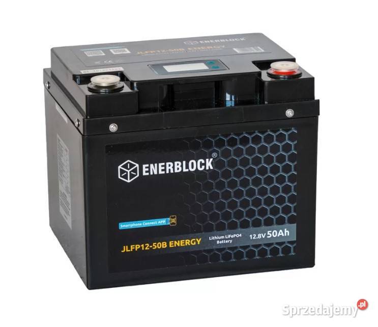 Akumulator Enerblock LITHIUM LIFEPO4 12.8V 50AH