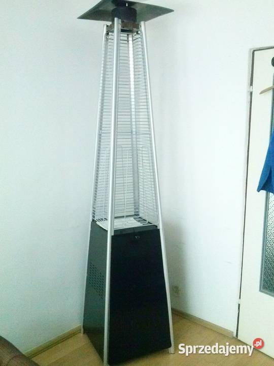 Promiennik gazowy piramida słup ognia firmy Meva Lębork