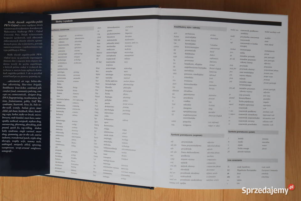 Wielki Słownik AngielskoPolski PWN Oxford Warszawa