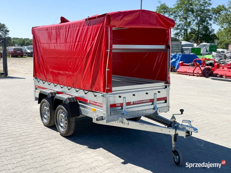 Przyczepa samochodowa TEMARED PRO 26122 DMC 750 Gorzów Wielkopolski sprzedam