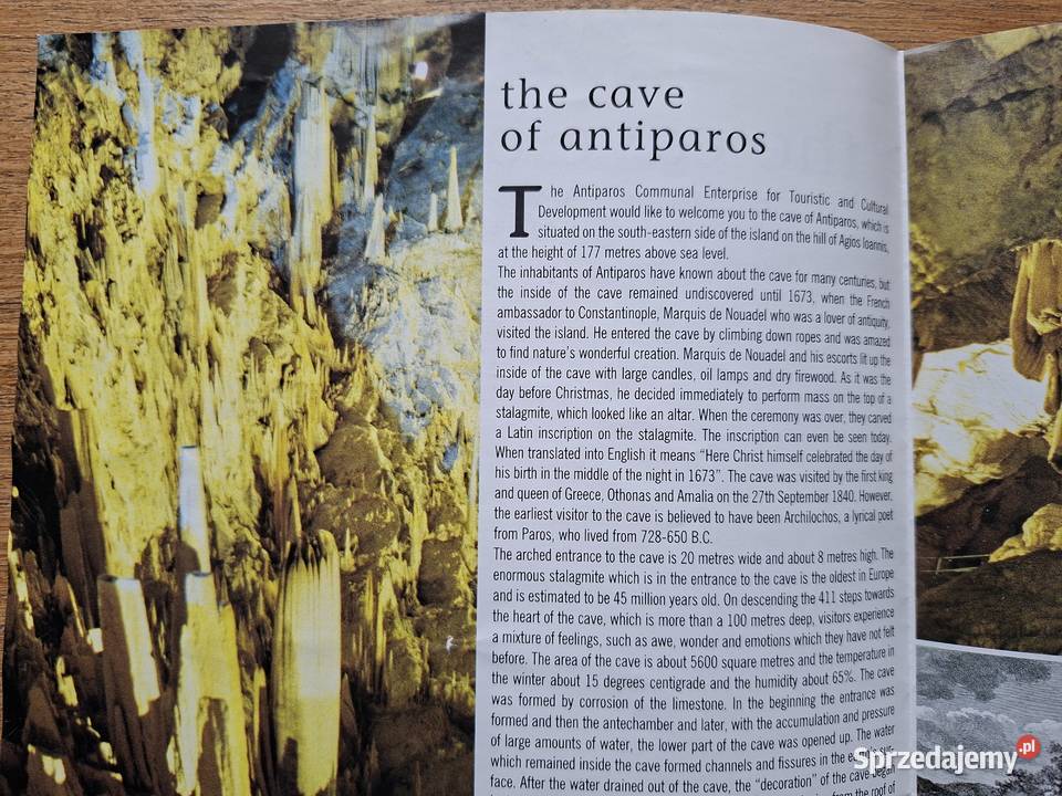 Grecja The cave of Antiparos
