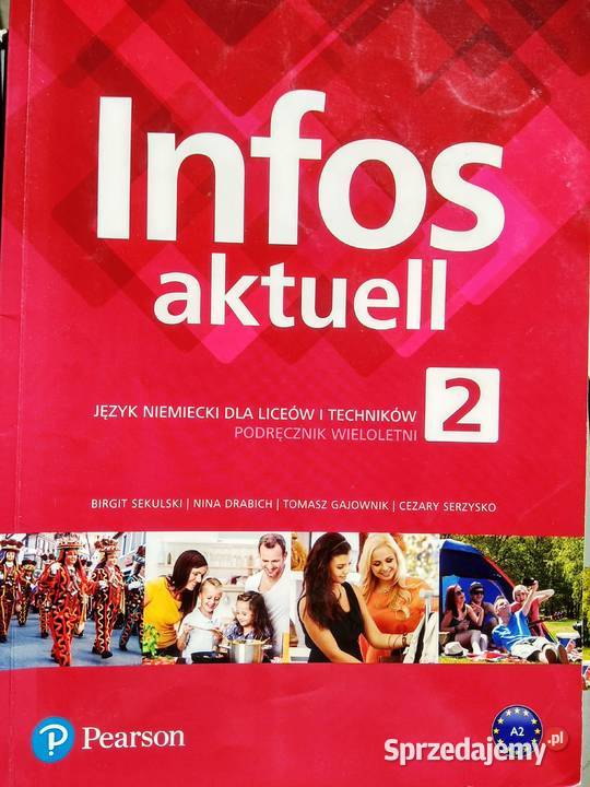 Infos aktuell 2 podręcznik Trójmiasto szkolne Gdańsk sprzedam