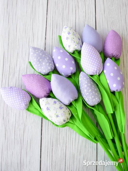 Bukiet 11 tulipanów Tulipany bawełniane Tulipany Katowice sprzedam