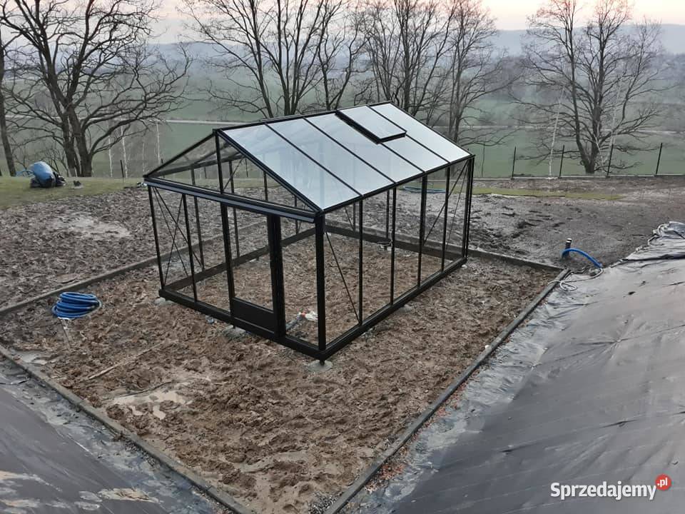 Szklarnia ogrodowa Euro M 309x457 szklarnia do Bielsko-Biała