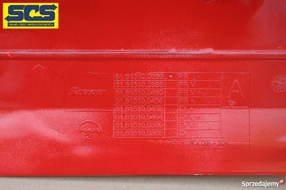 MAN TGA TGS TGL PRZEDŁUŻENIE STOPNICY STOPNIA lubuskie Bieleń