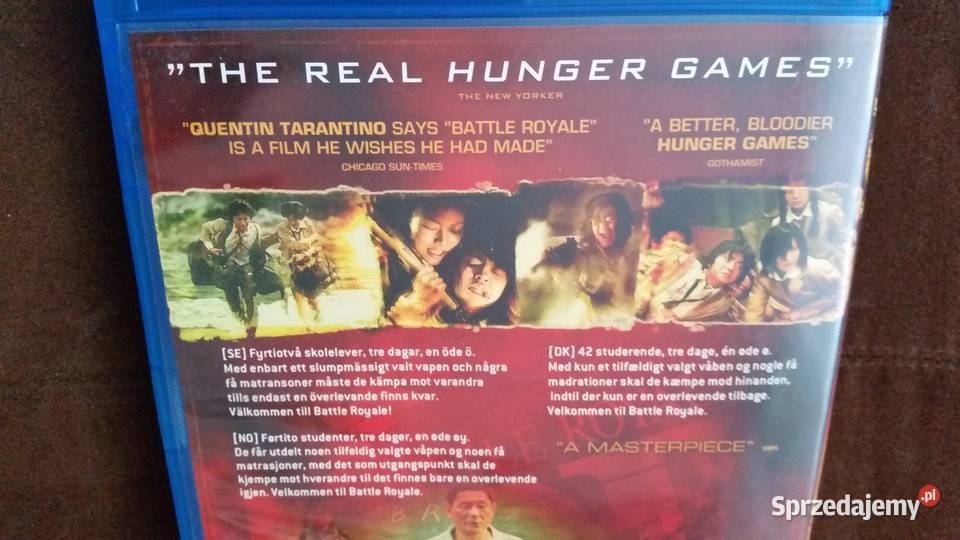 Film BATTLE ROYALE 20002012 Bluray Disc Puławy sprzedam