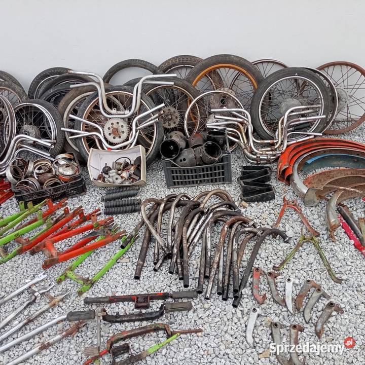 Zestaw części WSK Romet inne PRL dolnośląskie Oława sprzedam