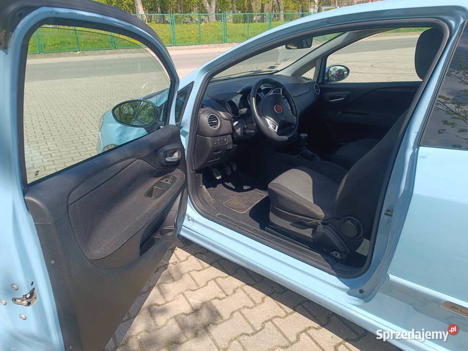 Fiat Punto Limitowana Wersja AZZURRO BLUE wielofunkcyjna kierownica Kłodzko