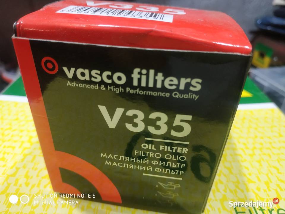 Filtr Oleju Vasco V335 śląskie Jaworzno