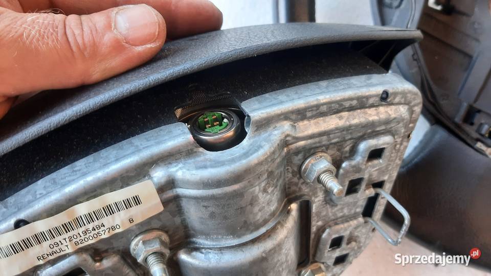 kierownica skóra kompletna z poduszką Renault Dębno
