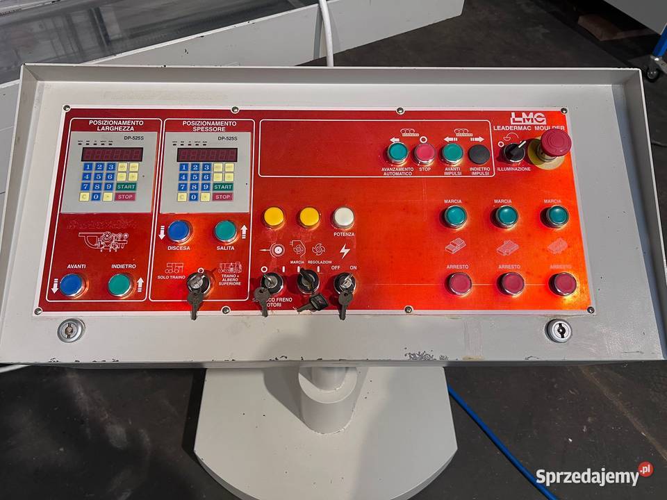 Strugarka czterostronna Leadermac Smartmac 423 Produkcja małopolskie Juszczyn