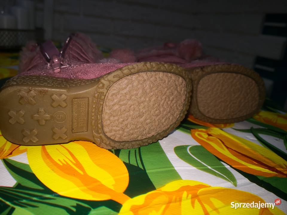 Buty zimowe dziewczęce Kozaki Nowa Dęba