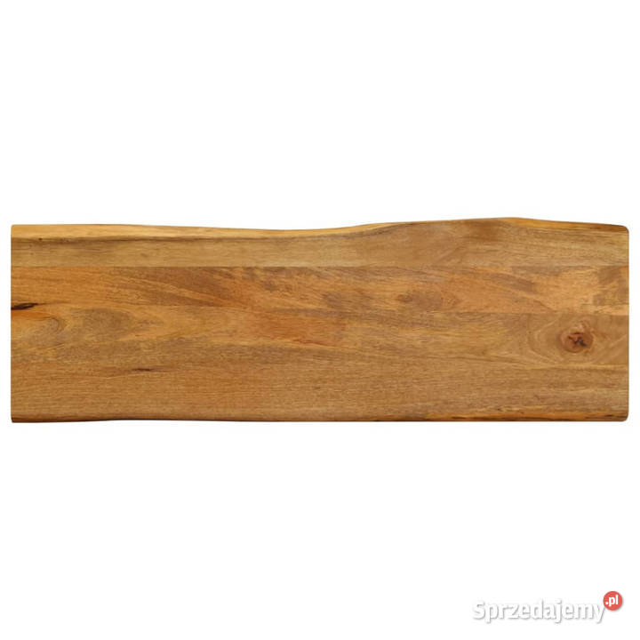 Blat stołu 120x40x38 naturalna krawędź lite Warszawa