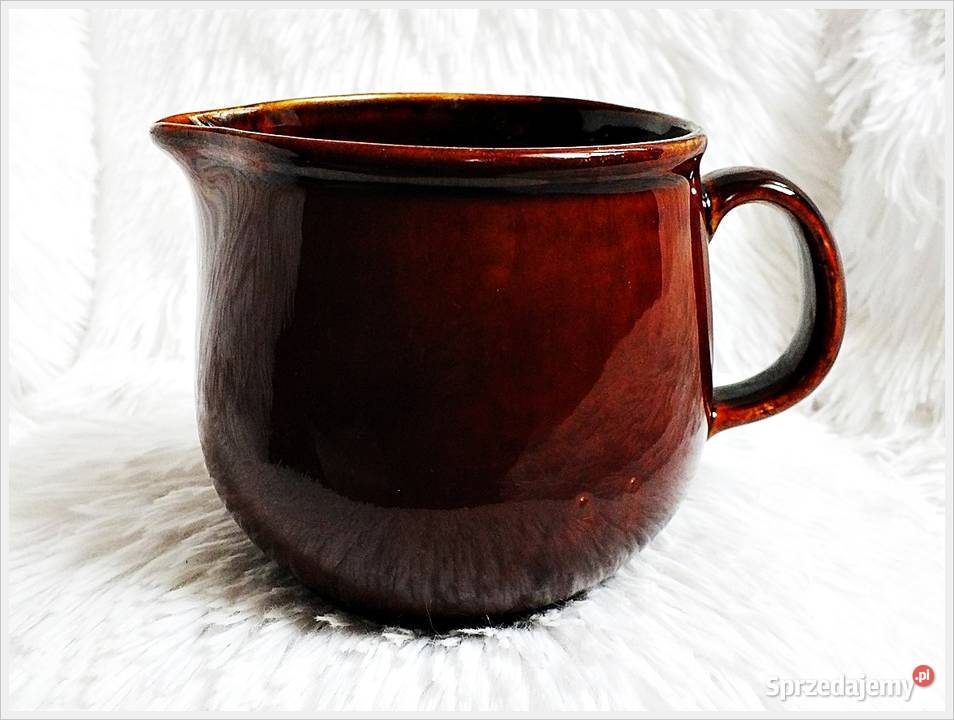 Mlecznik Dzbanek na mleko 60ml Ceramika GDR lat Porcelana i szkło sprzedam