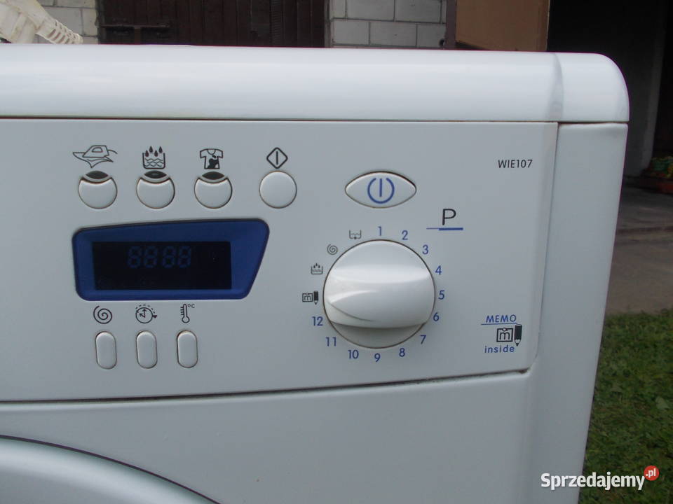 pralka Indesit WIE 107 uszkodzona lubelskie