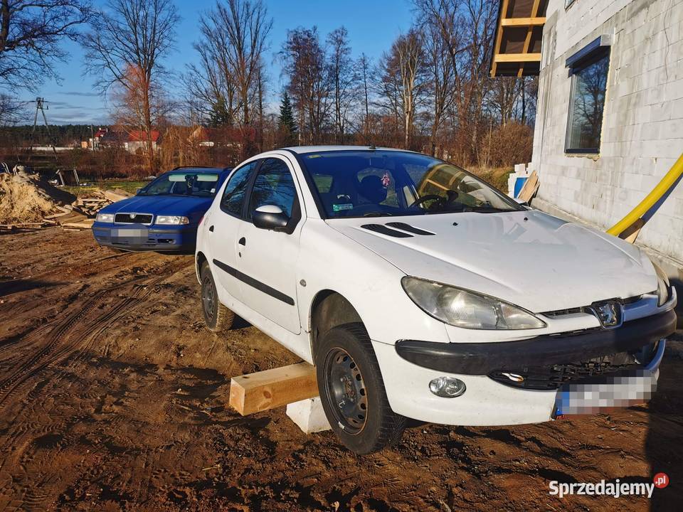 Peugeot 206 uszkodzony Lubin