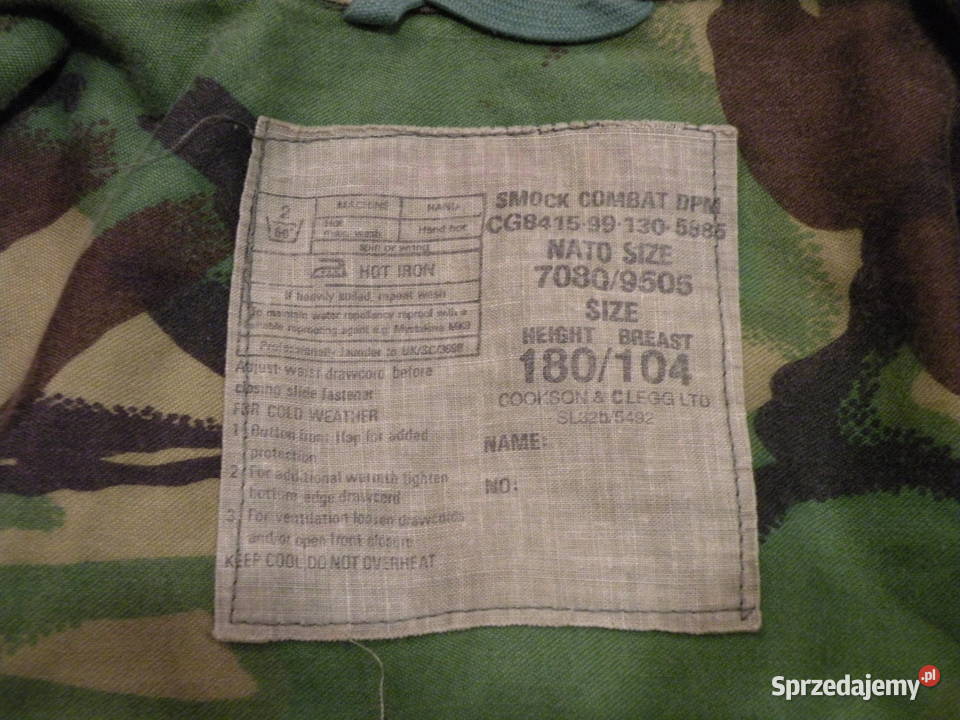 Bluza smock dpm 180104 Wrocław
