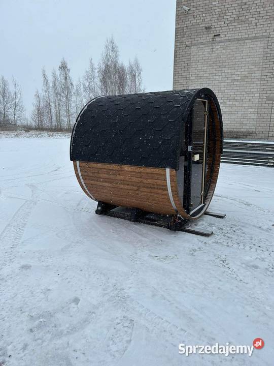 Sauna Beczka 200 Panoramiczna Bania Ruska Puńsk
