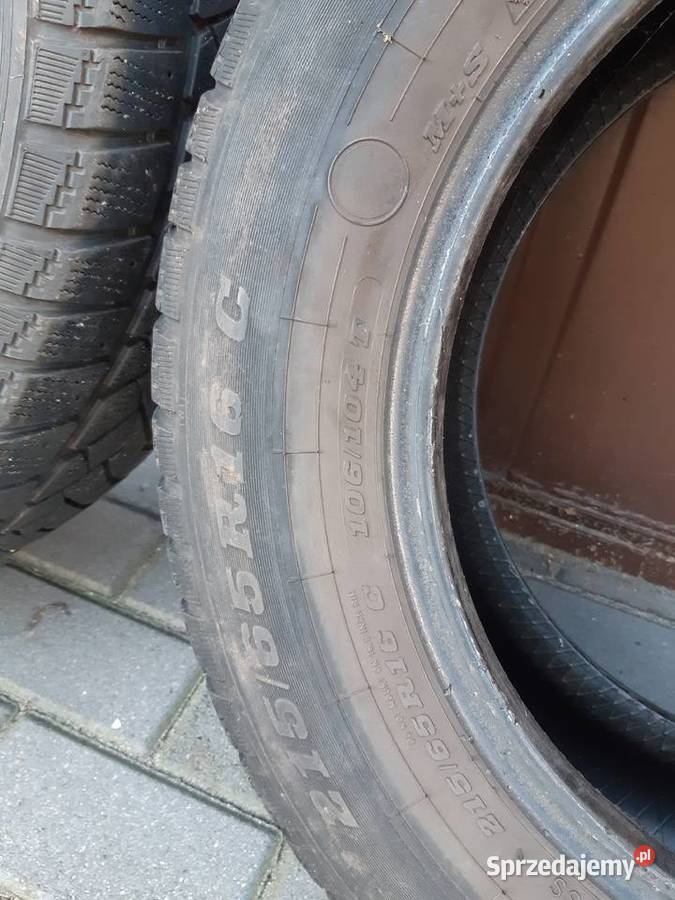 4x opony zimowe DUNLOP 21565 R16 Made in Germany Samochodowe